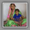 Indian woman and child