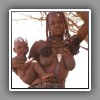 Himba mother with child